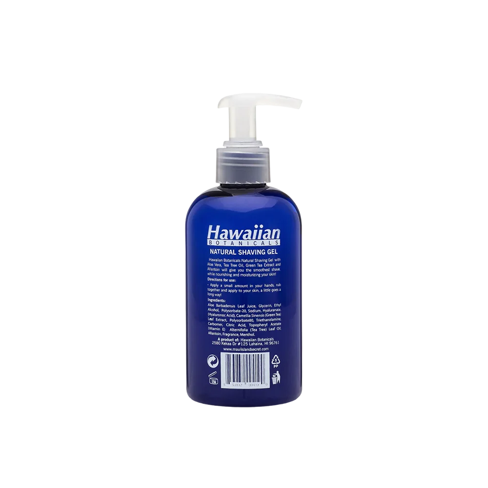 Hawaiian Botanicals Natural Shaving Gel2